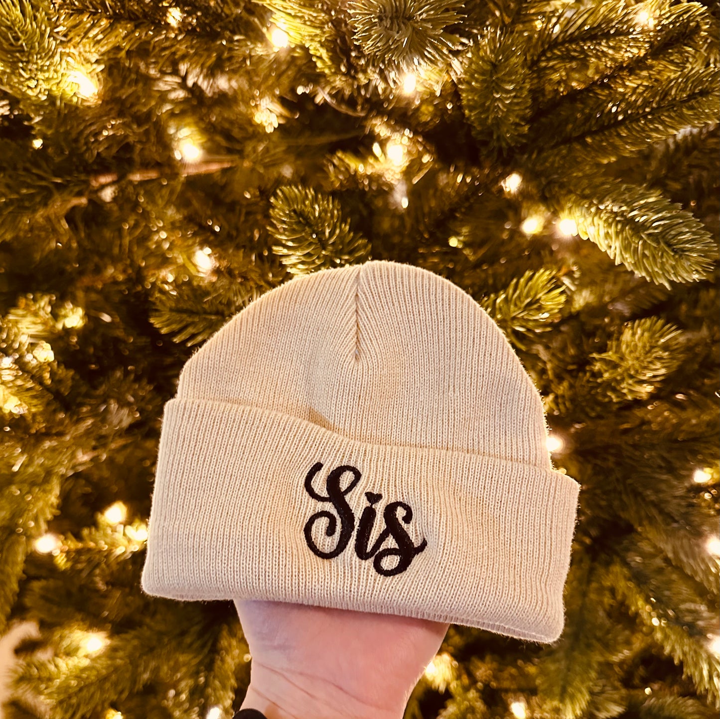 Sis Embroidered Beanie RTS