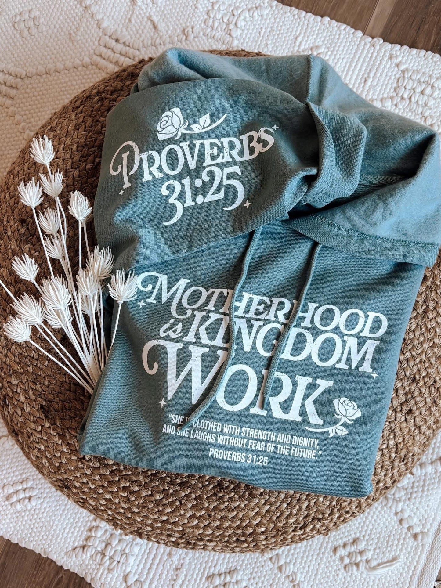 Motherhood is Kingdom Work Hoodie