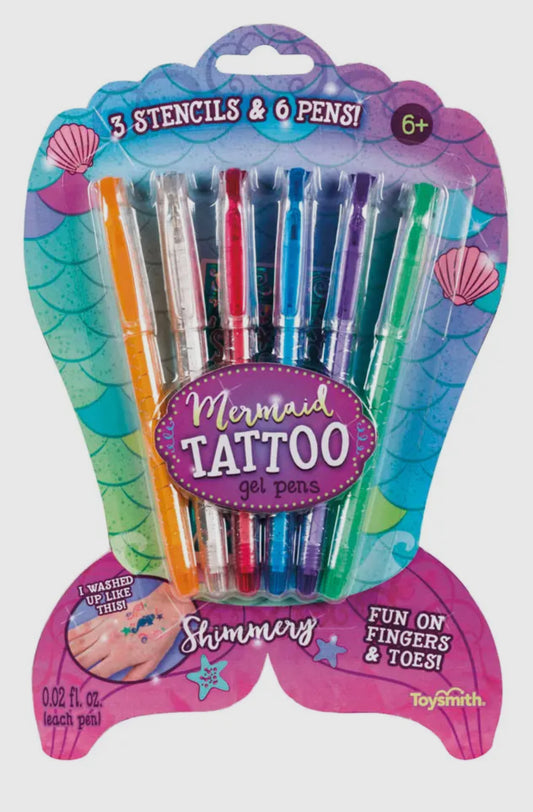 Mermaid Tattoo Gel Pens