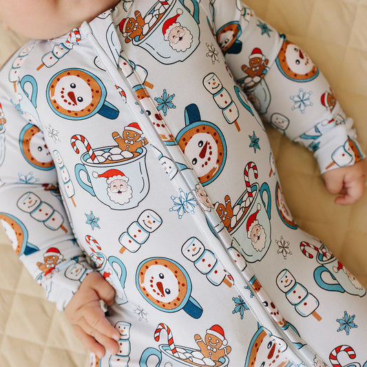 Bamboo Zip Romper | Merry Munchkins RTS