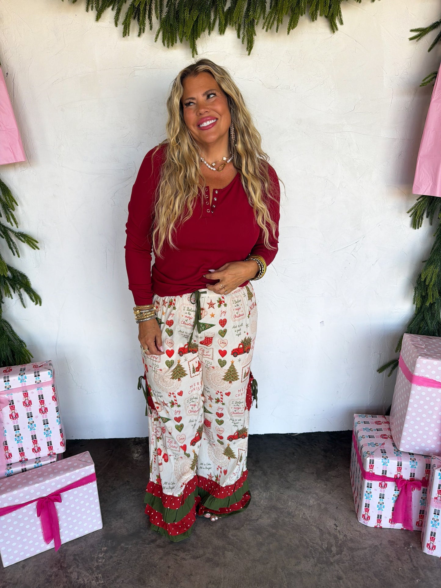 Vintage Christmas Bloomer Pants PREO