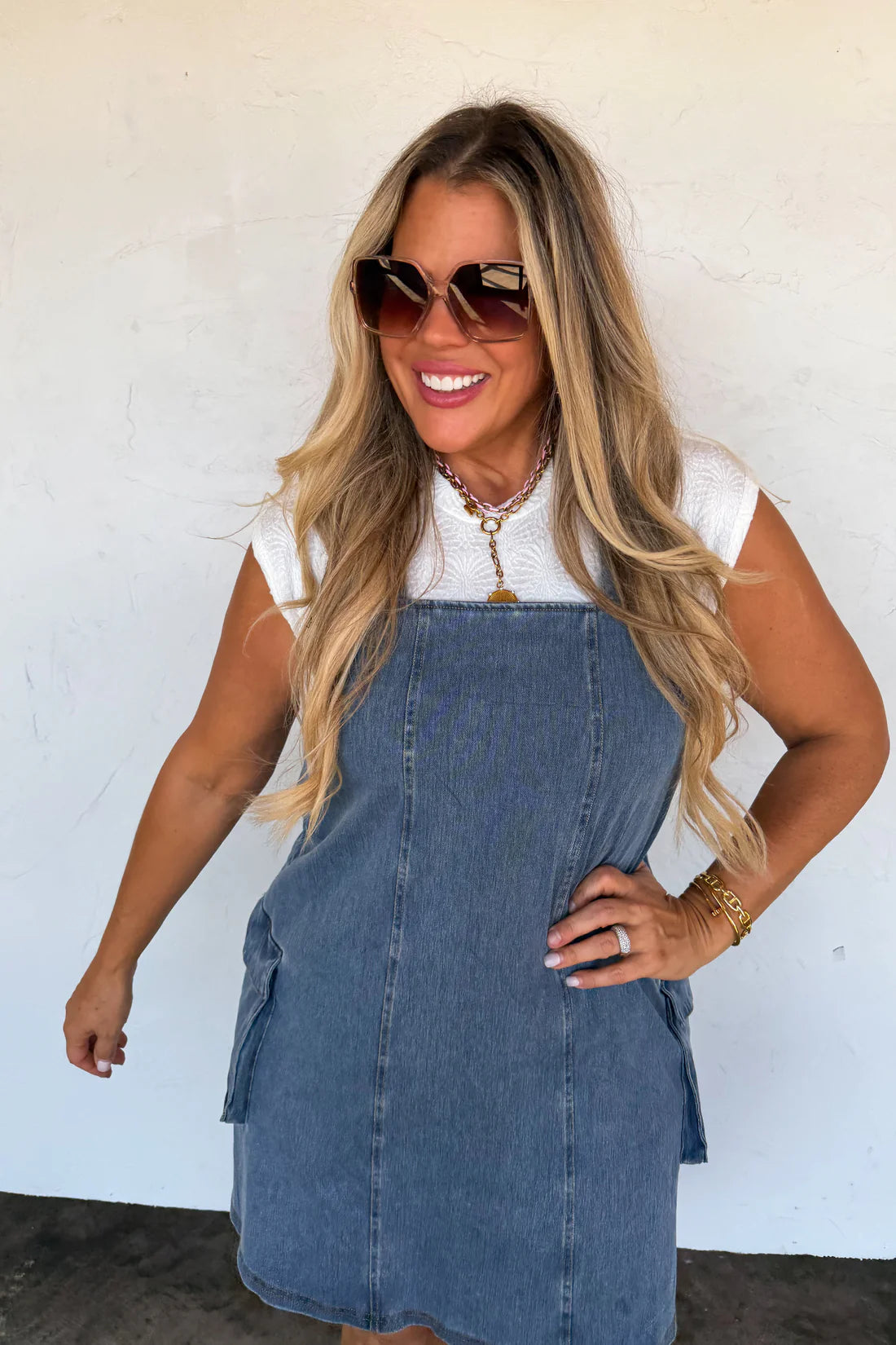 Millie Denim Dress