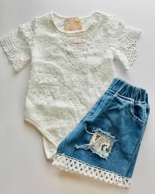 Levie Lace Boho Set