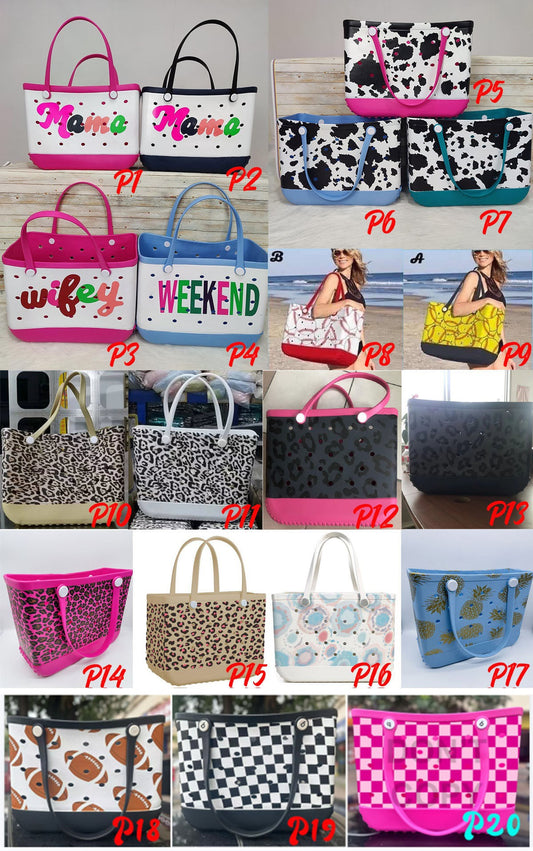 Patterned On The Go Beach Bag PreO