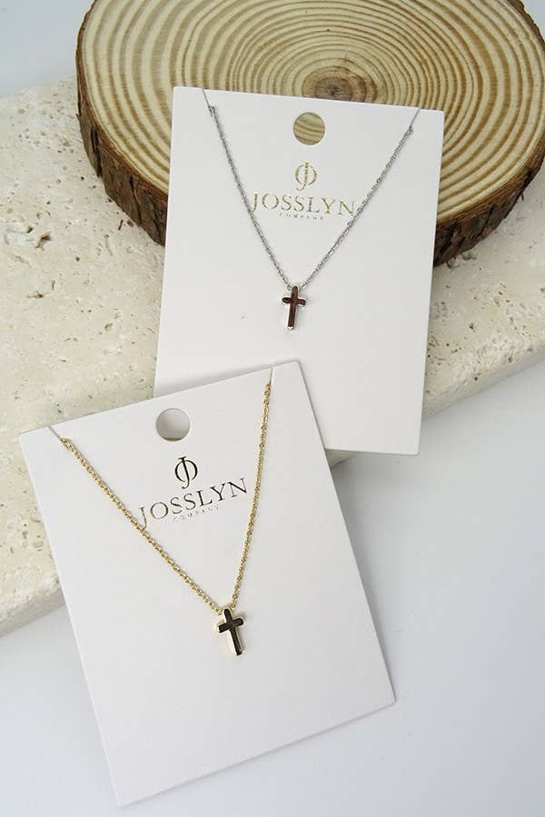 Classy Mini Cross Necklace