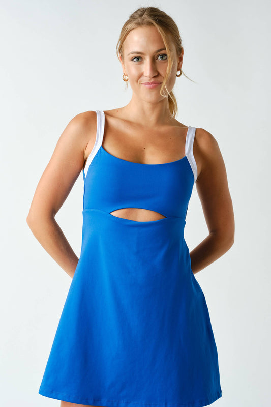 Sierra Sculpted Cutout Exercise Dress