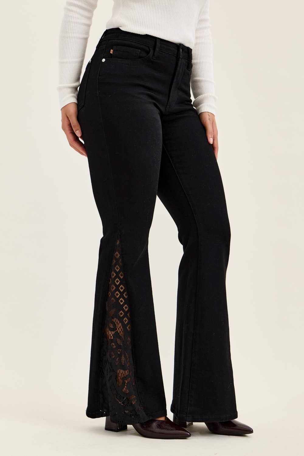 Black Shadow Lace Judy Blue