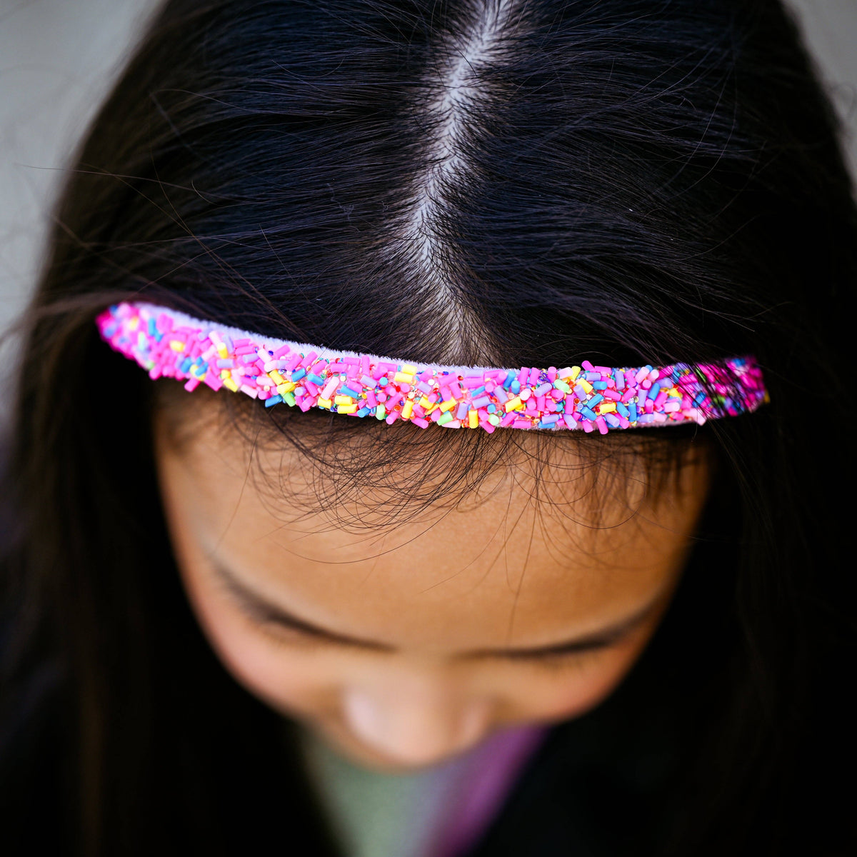 Thin Birthday Sprinkle Non-Slip Headband