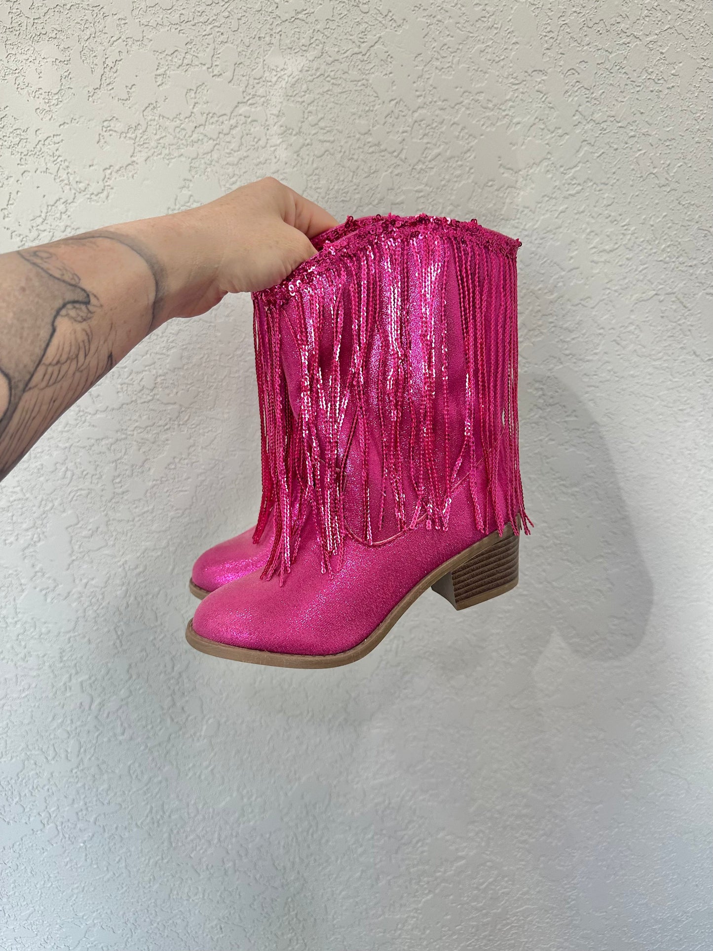 Tillie Cowgirl Boots w/Fringe PreO