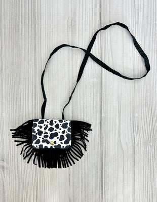 Fringe Mini Crossbody Purse RTS