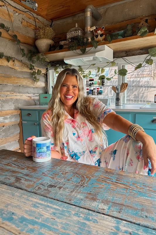 Butterfly In The Garden Luxe PJ’s