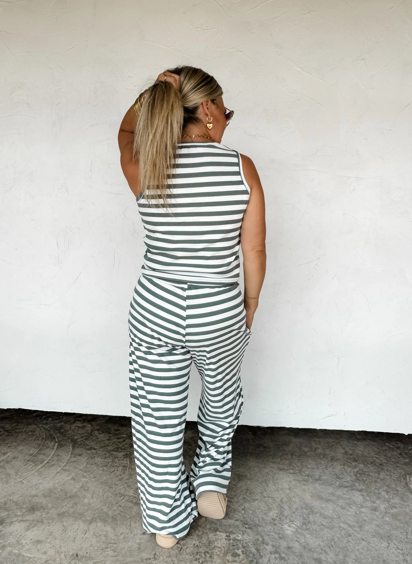 Rosie Resort Striped Lounge Set