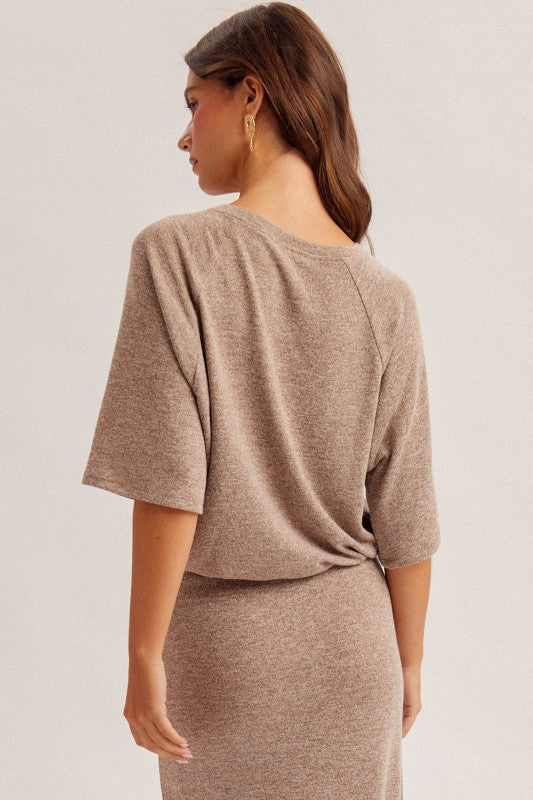 Suburban Lounge Drawstring Top