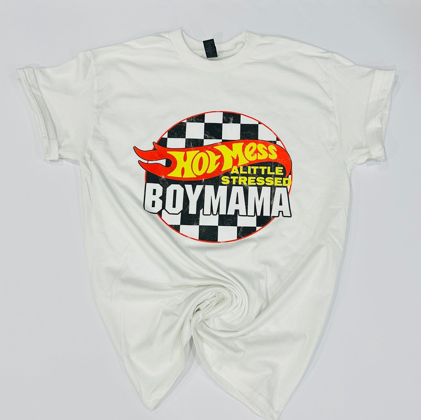 Hot Mess Boy Mama Tee