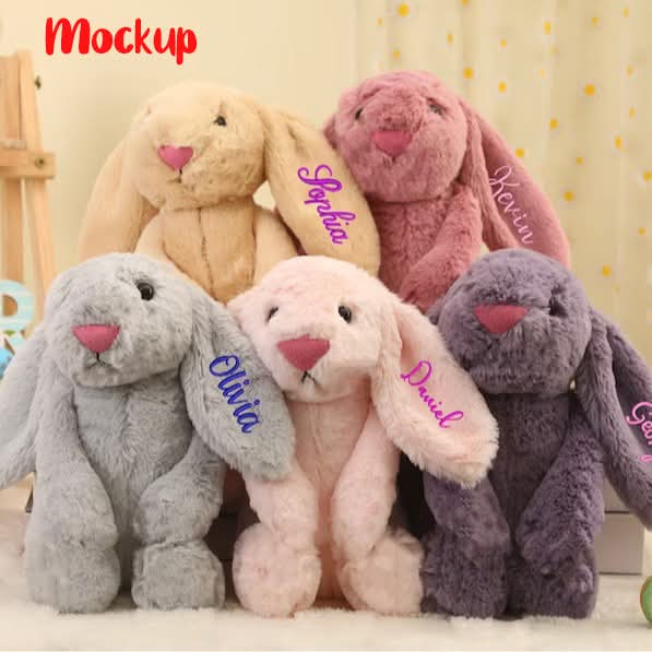 Embroidered Ear Bunny PREO