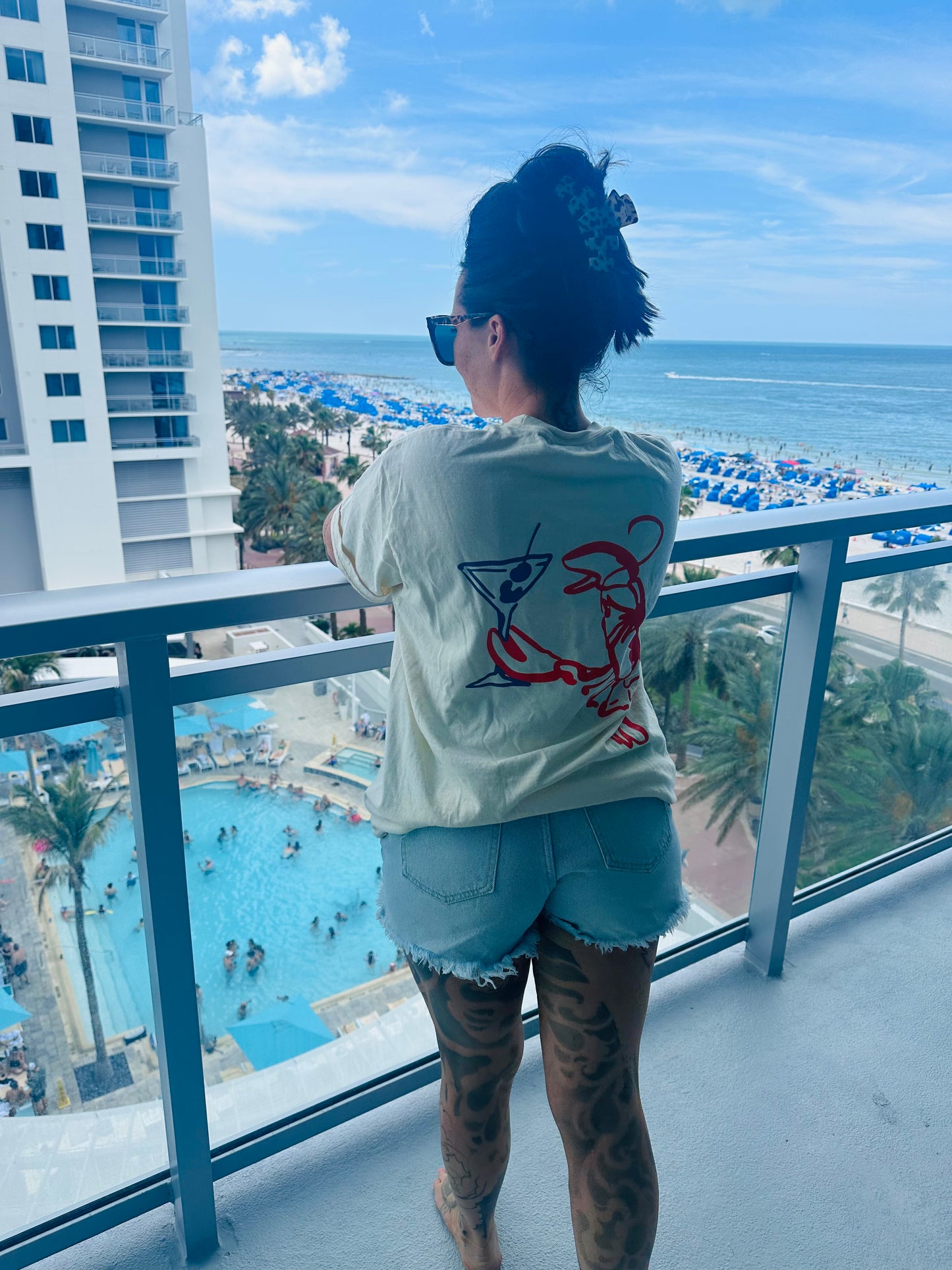 Pinch Tini Repeat Tee