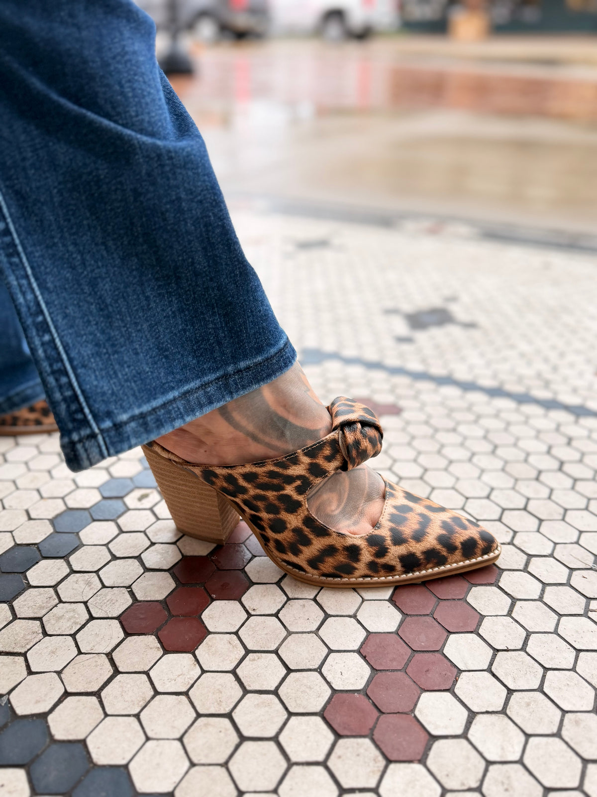 Knot Gonna Happen Slip On Shoe - Leopard
