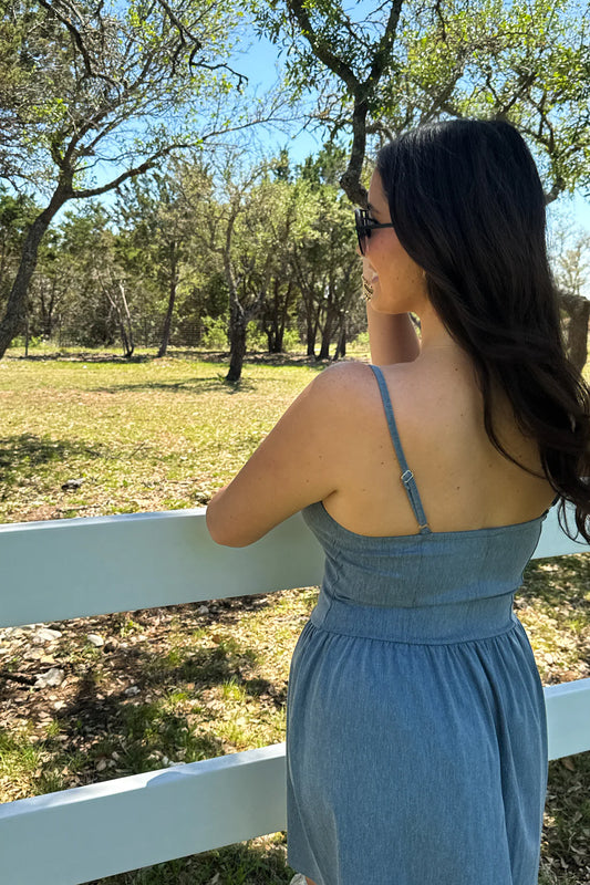 Darling Dutton Stretch Denim Dress PreO