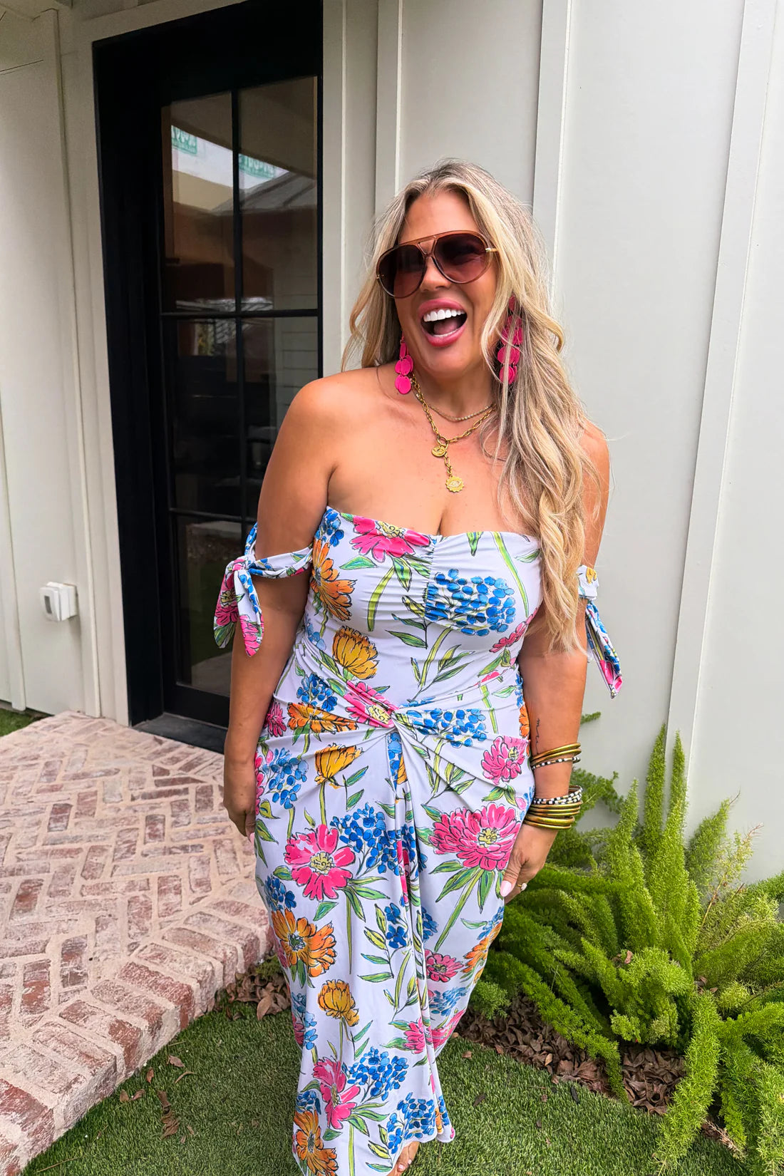 Siena In Bloom Swim + Matching Skirt