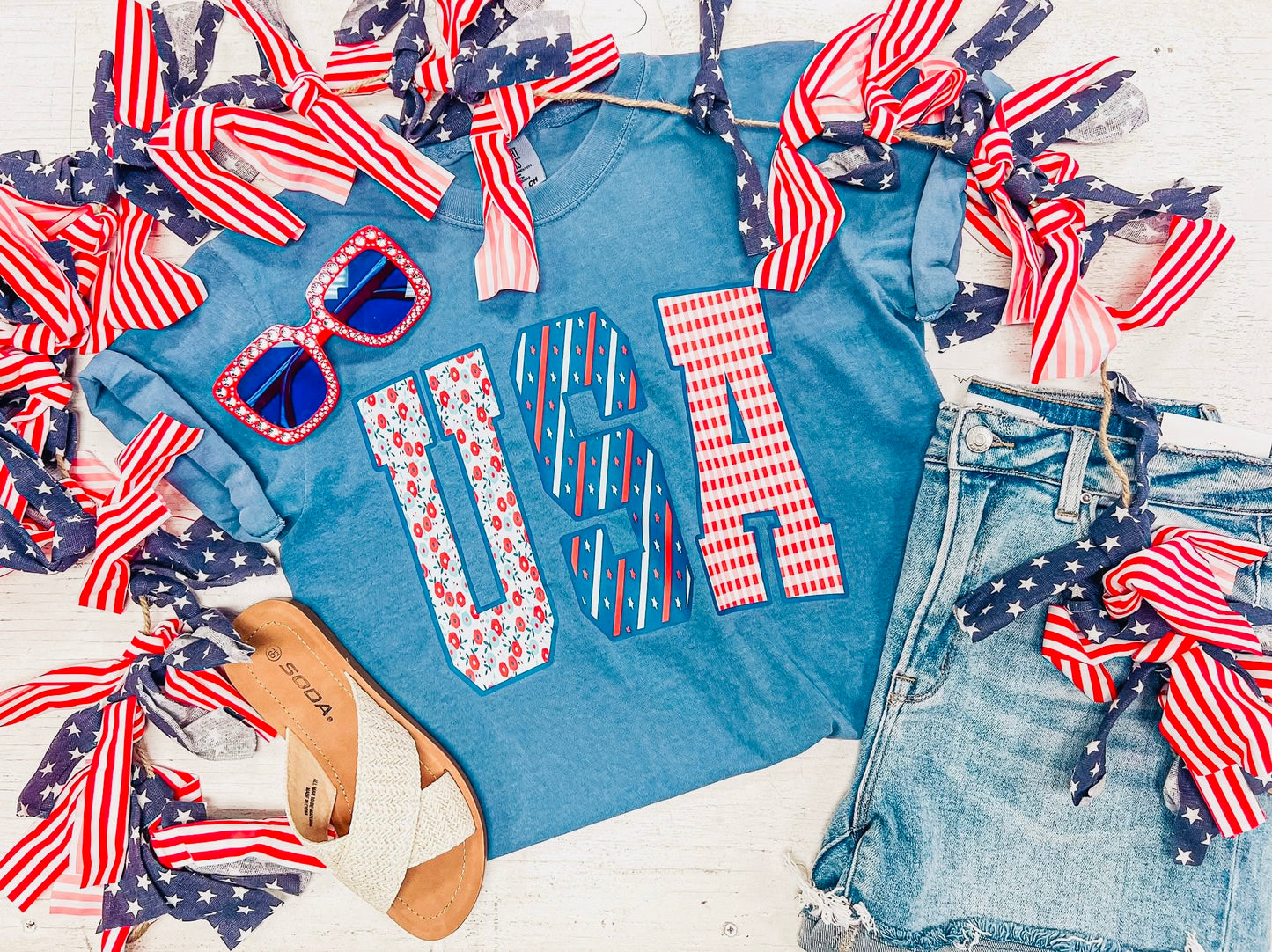 Pattern USA Tee