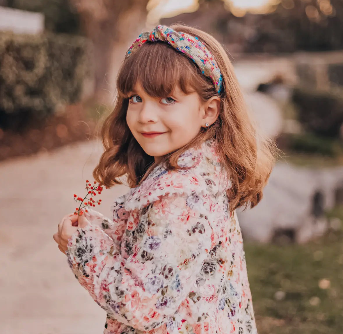 Shimmer Knotted Headband