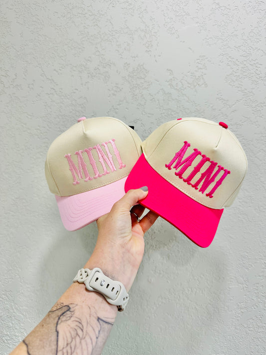 Western Mini Embroidery Hat RTS