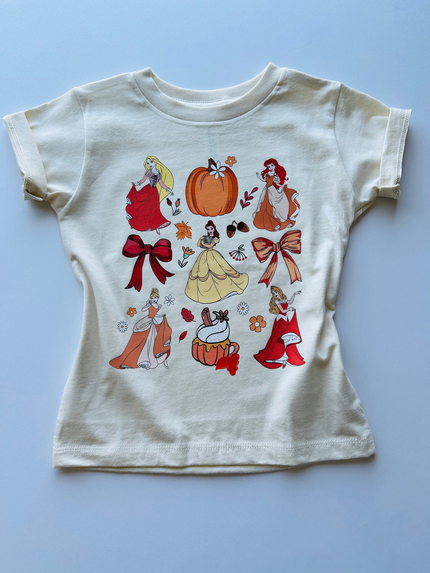 Fall Princess Coquette Tee