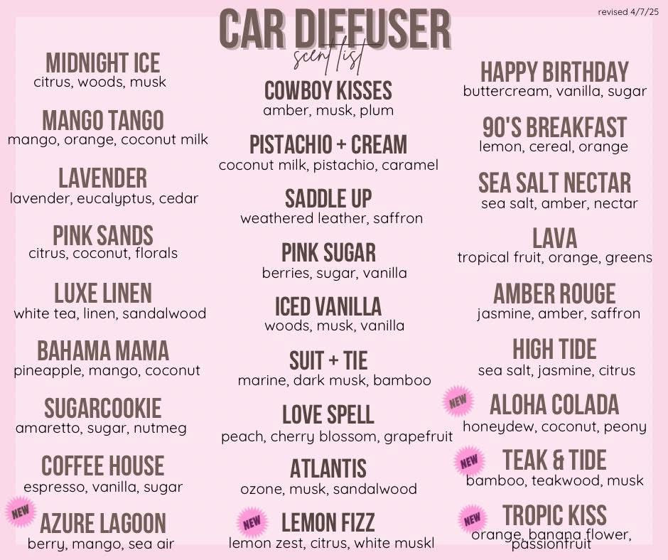 Luxury Scent Diffusers RTS