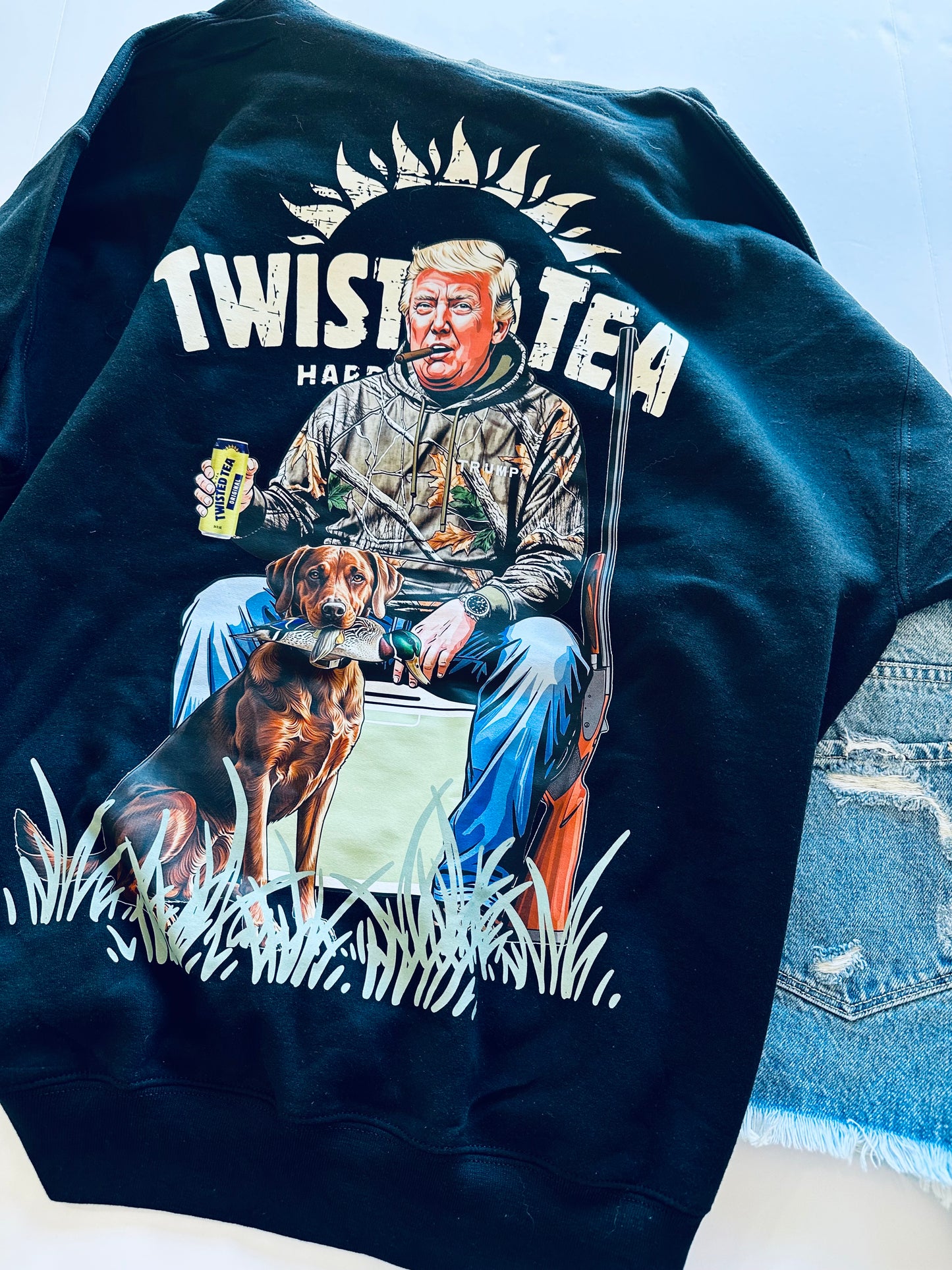 Trump Twisted Tea - Duck & Dogs