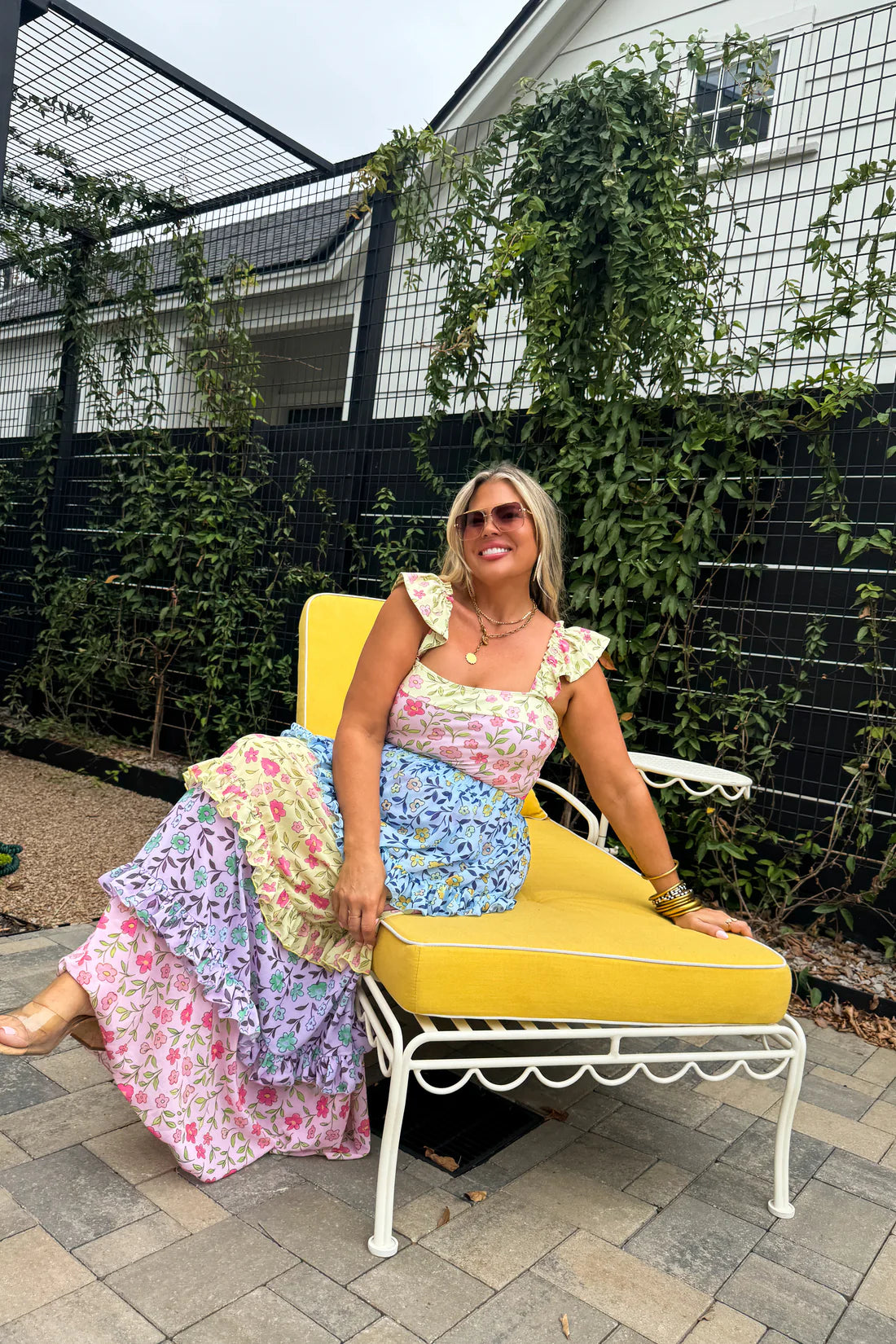 Spanish Bloom Swim + Matching Skirt