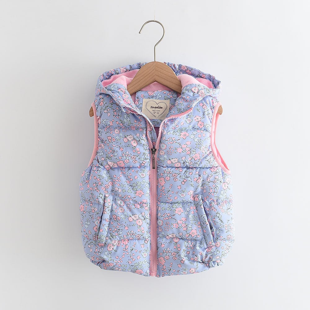 Lolo Floral Puffer Vest PreO