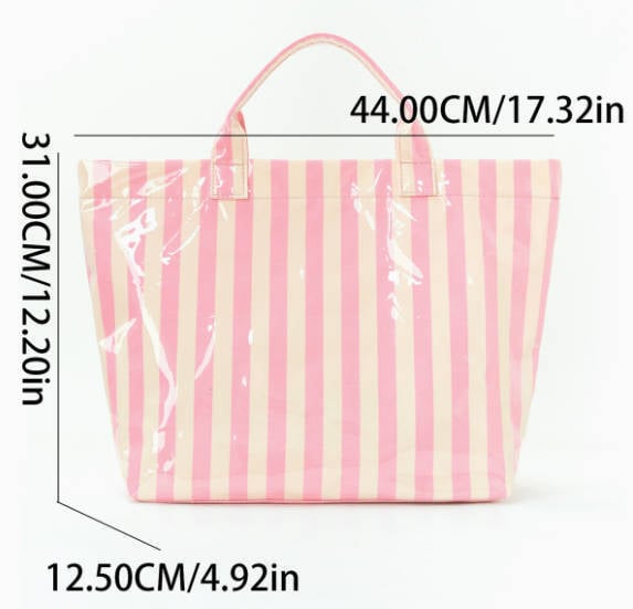 Warmer Weather Striped Totes