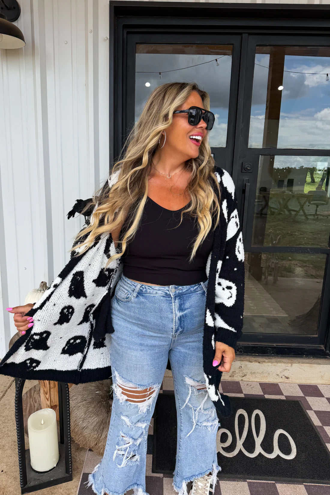 Boo Crew Reversible Luxe Cloud Cardigans PREO
