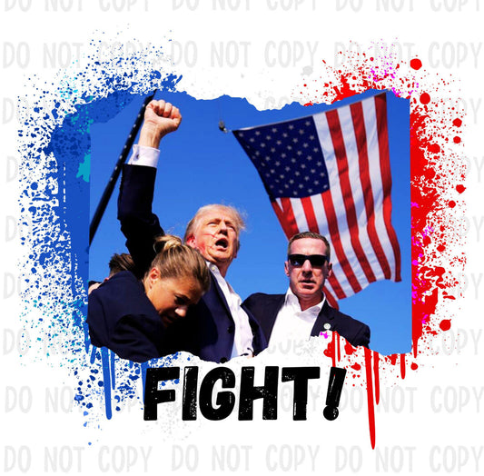 Fight Fist Bump Trump