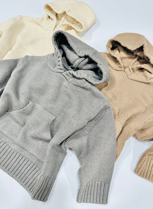 Zane Classic Knitted Hoodie RTS