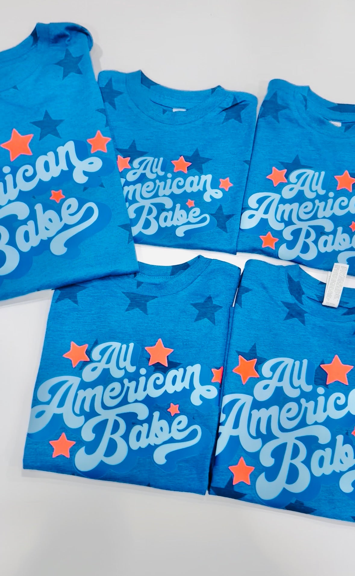 Mama + Daughter All American Babe Tee’s