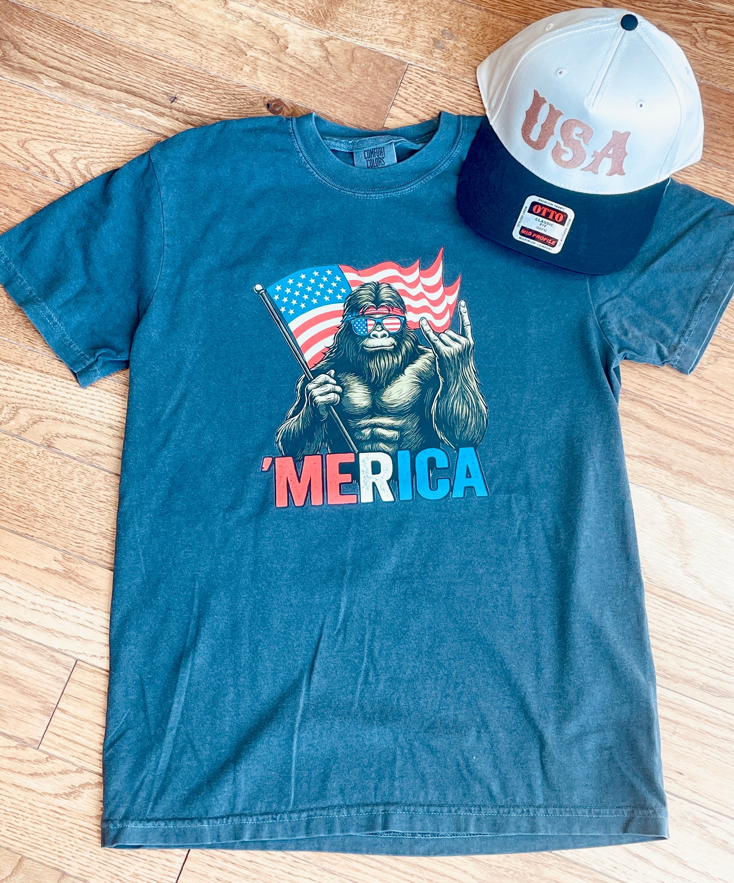 ‘Merica Sasquatch Tee