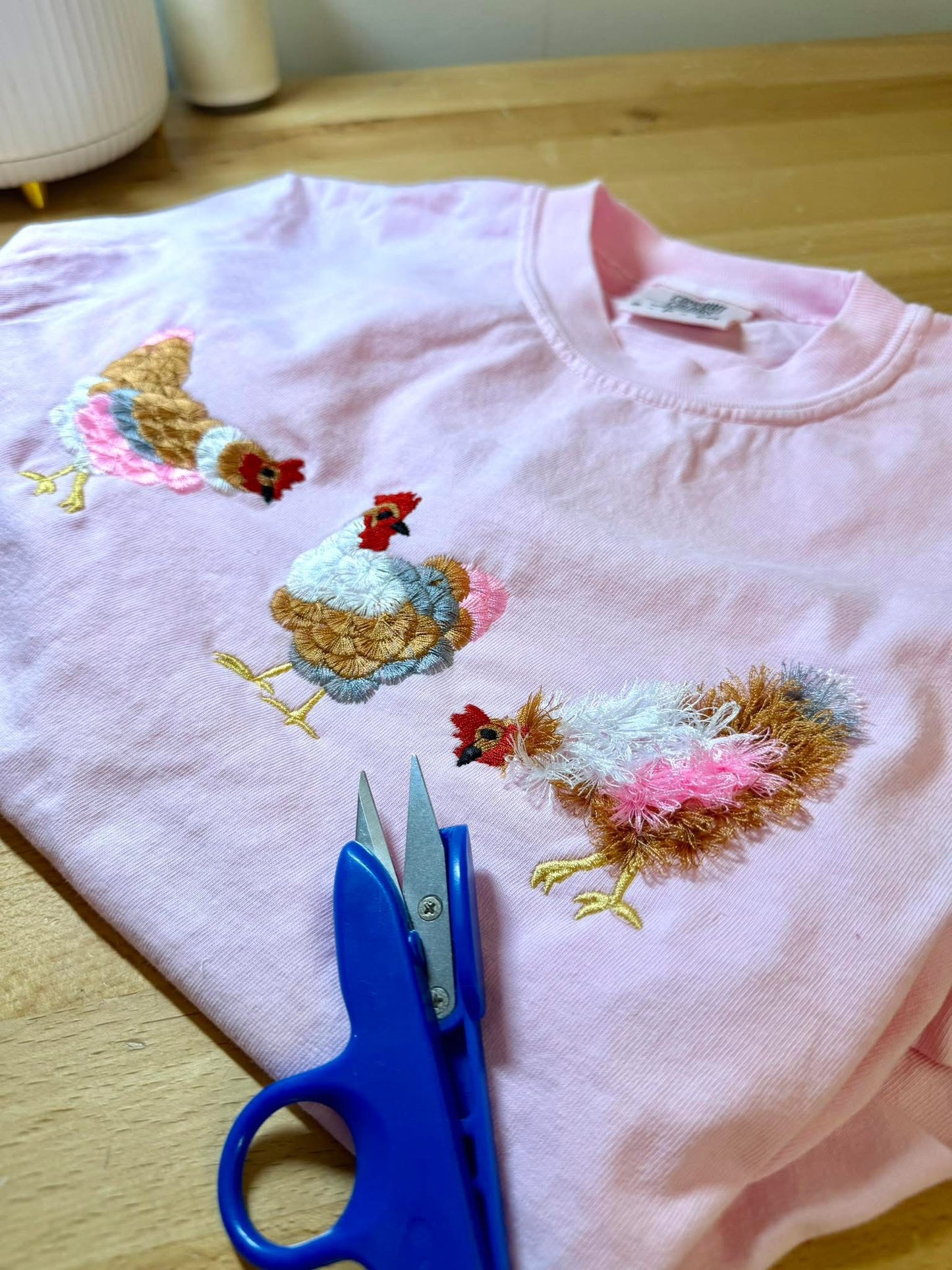 Shreddie Embroidered Chicken Tee PreO