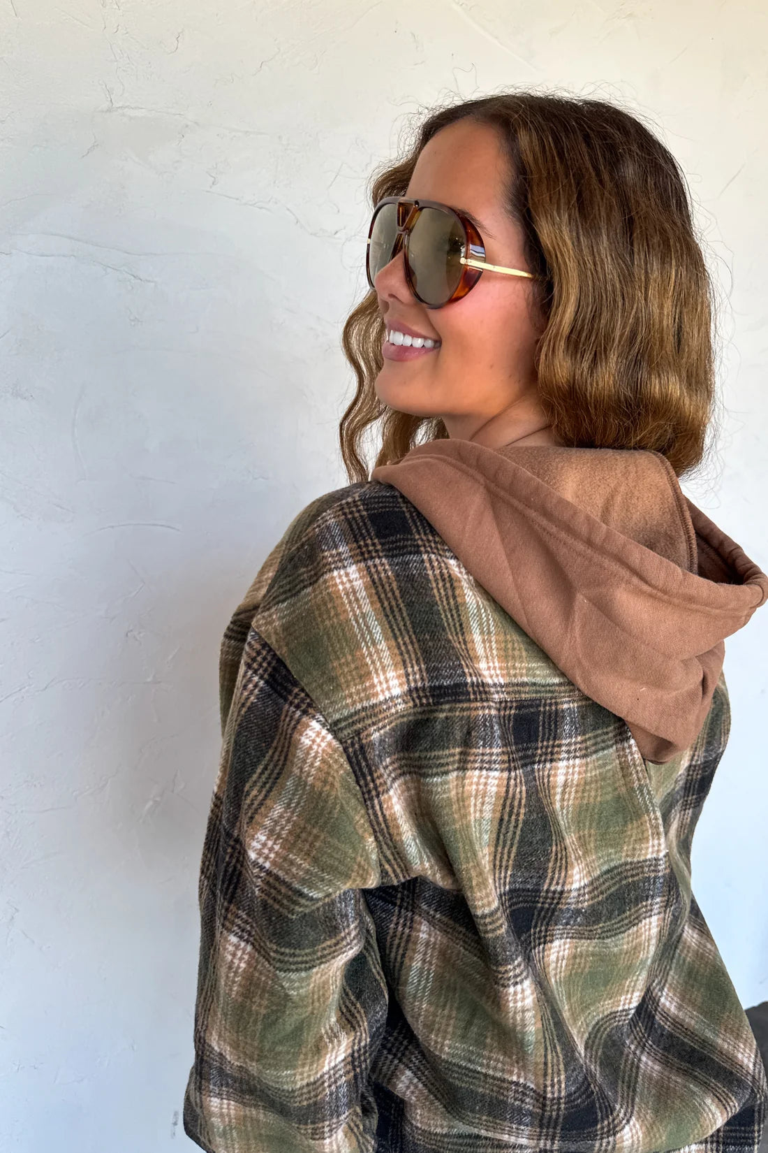 Mountain Morning Plaid Shacket