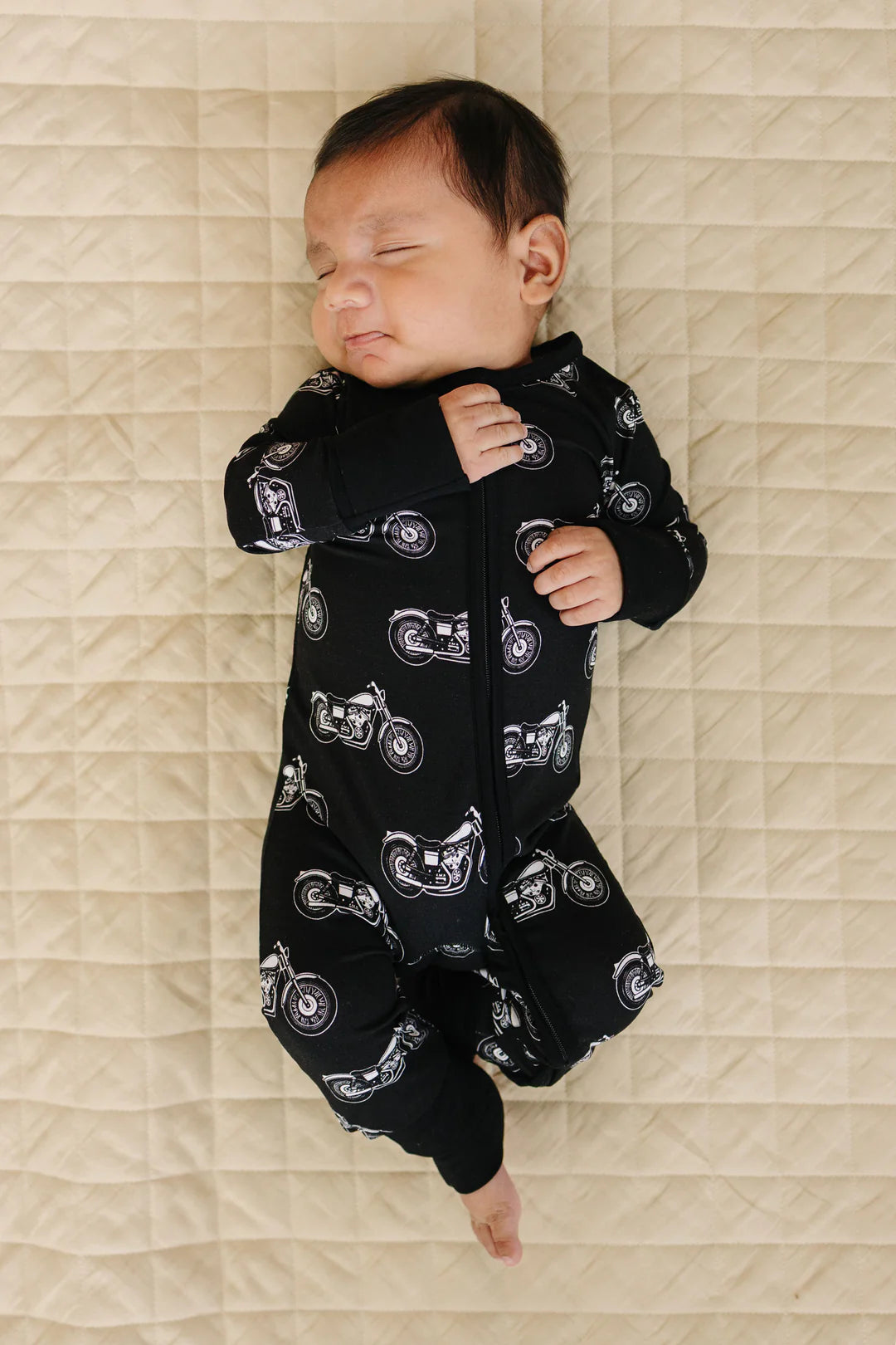 Bamboo Zip Romper | Born To Ride RTS