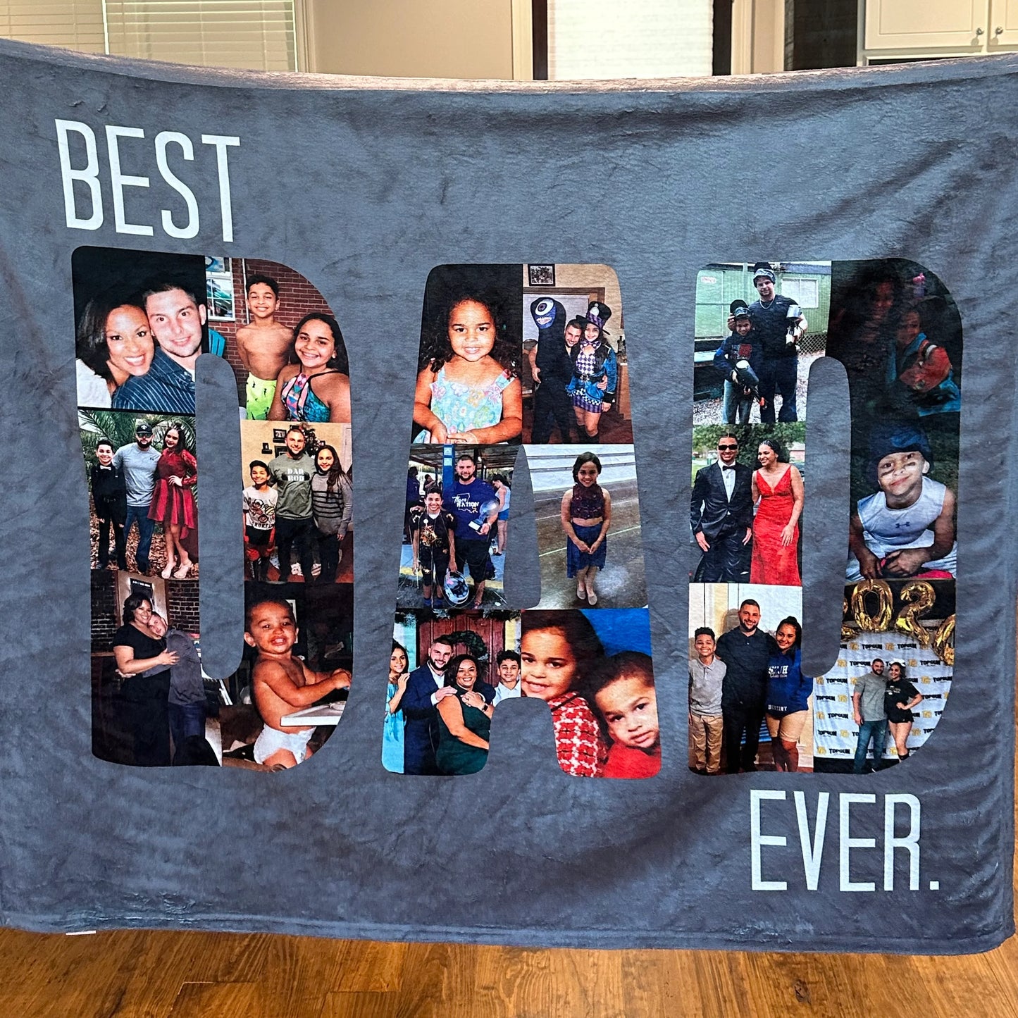 Best Ever Custom Photo Blanket PREO