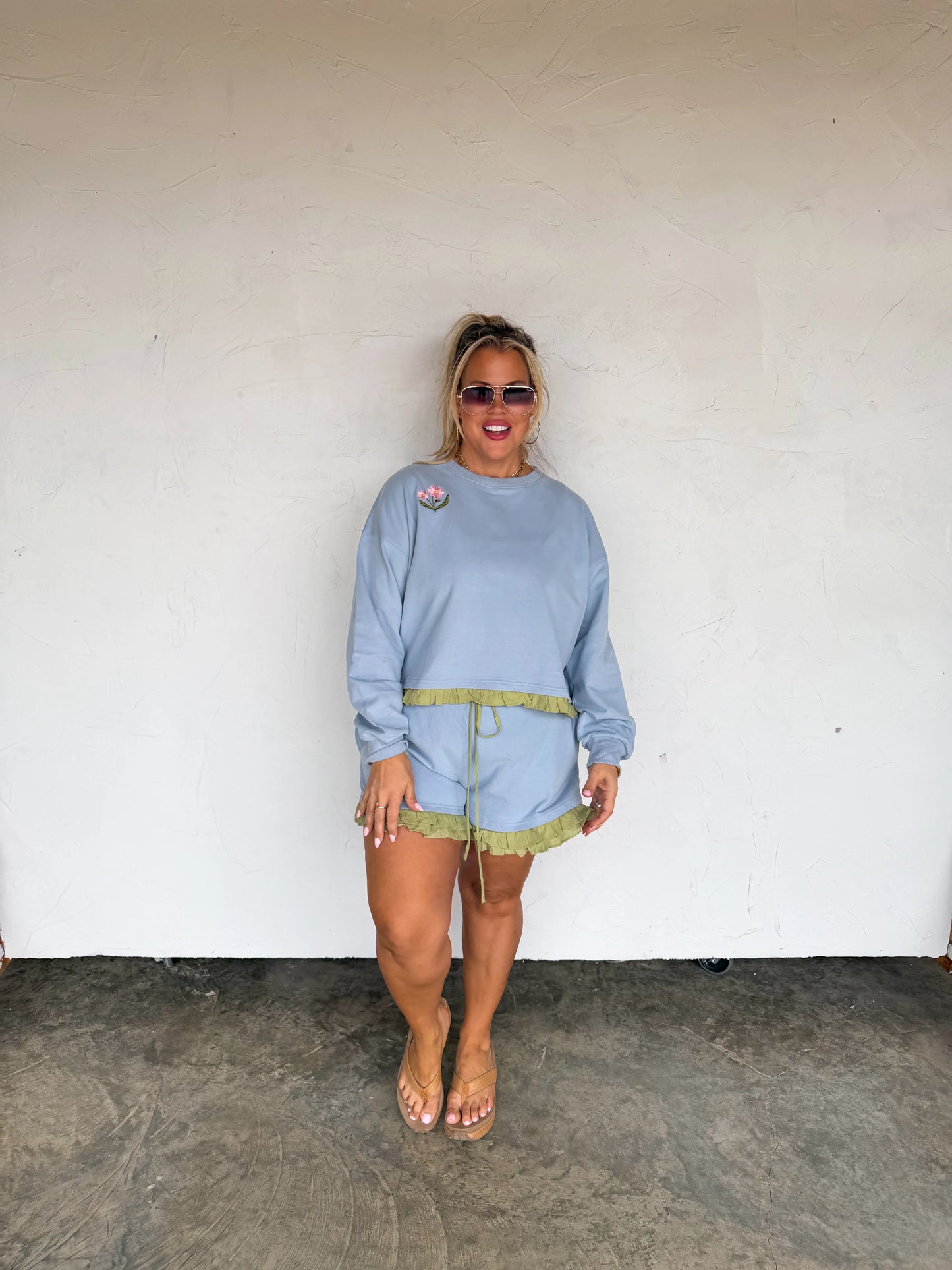 Spring In Bloom Shorts Set PREO