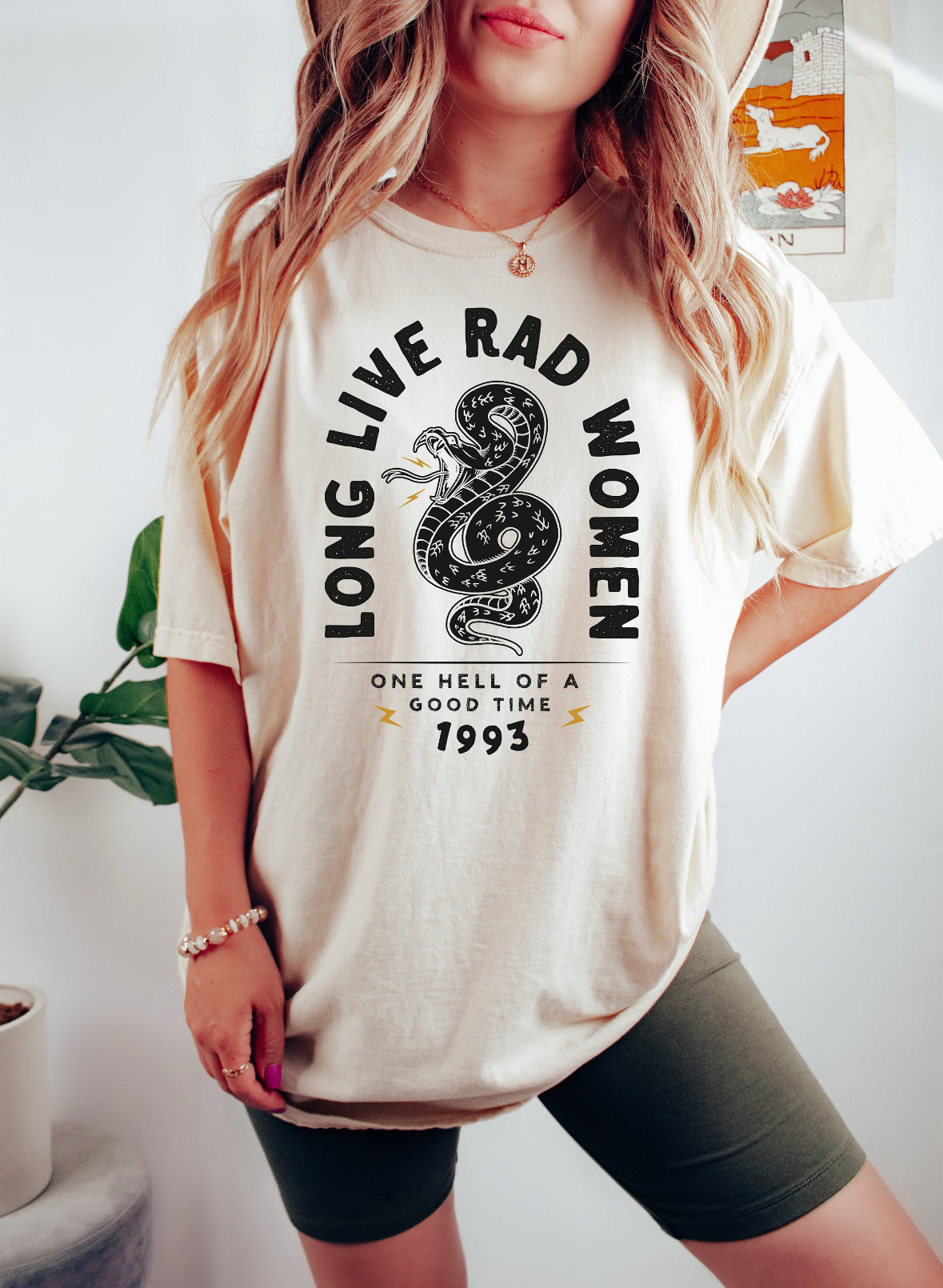 Long Live Rad Women Tee // Crew