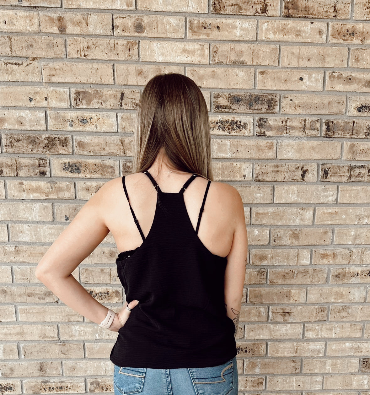 Abby Adjustable V-Neck Tank