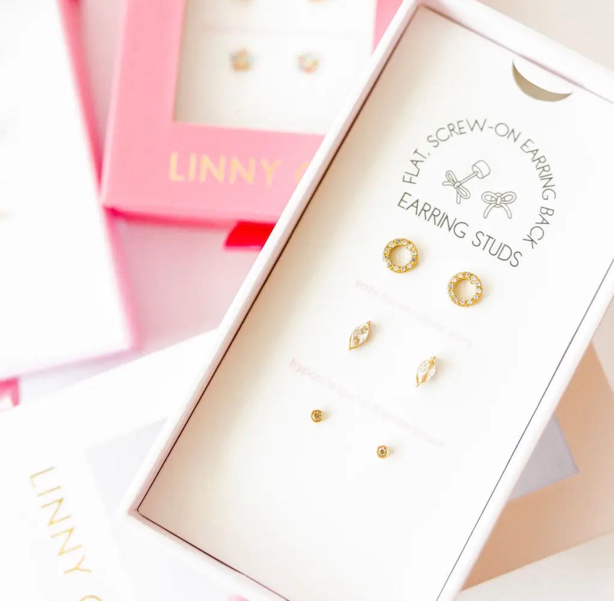 The Signature Set - Screwback Stud Gift Set