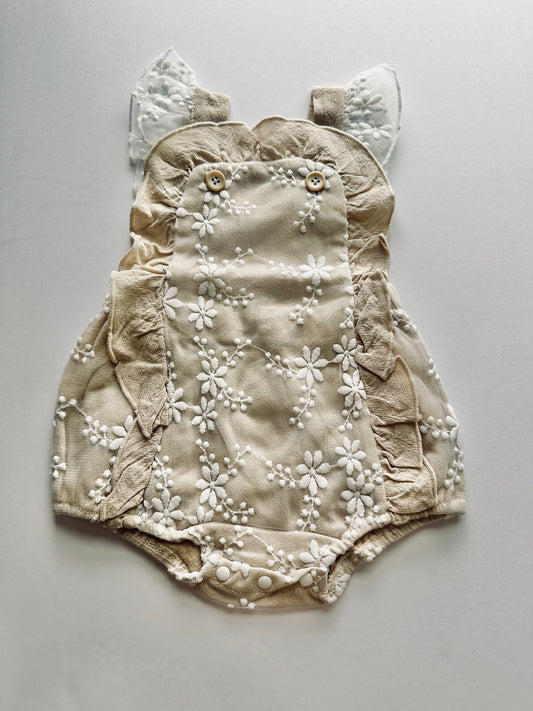 Lainey Lace Over Boho Onesie