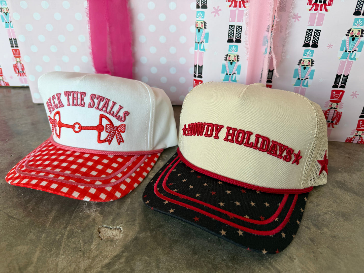 Holiday Hottie Trucker Hats PREO