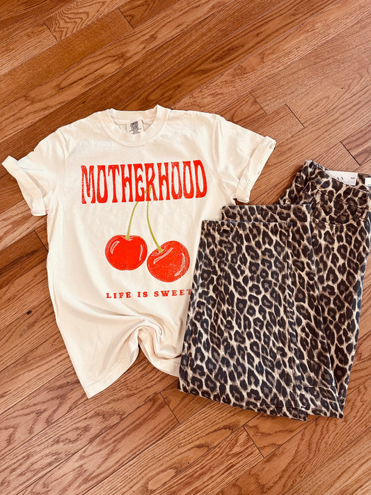 Motherhood Life Is Good Tee