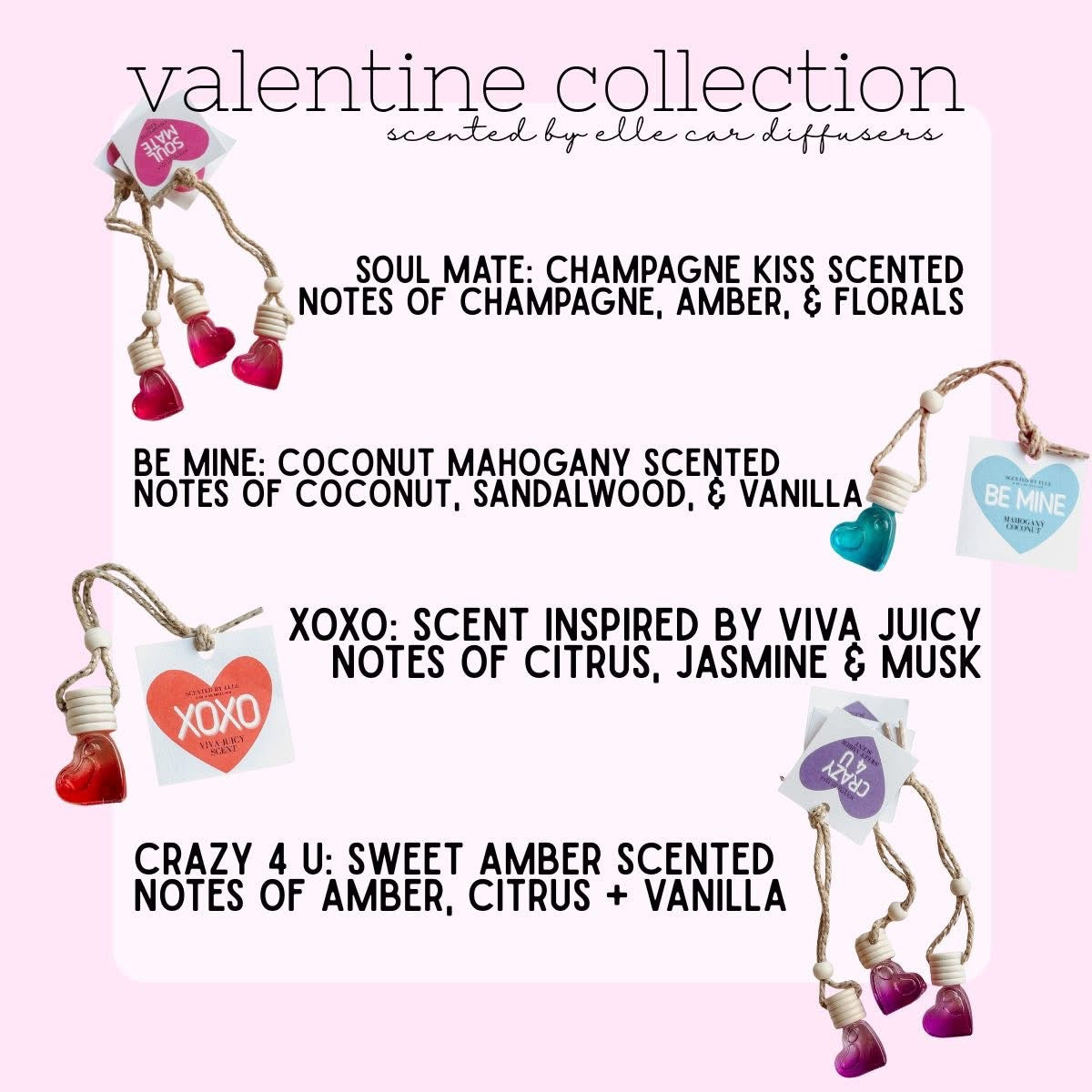 Luxury VALENTINE’S DAY Scent Diffusers RTS