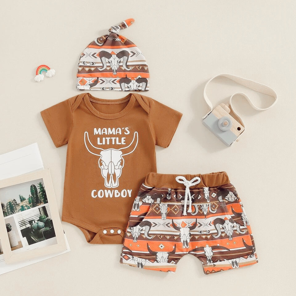 Mama’s Little Cowboy Set